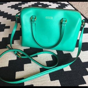Coach Payton Bennett Mini Satchel in Green